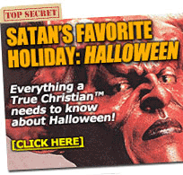 Halloween Reclamation in the Name of Jesus Christ!  Click Here to Learn About Satan's Modern Servants: The Wiccans